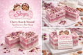 Cherry Rose & Almond Apothecary Bar Soap