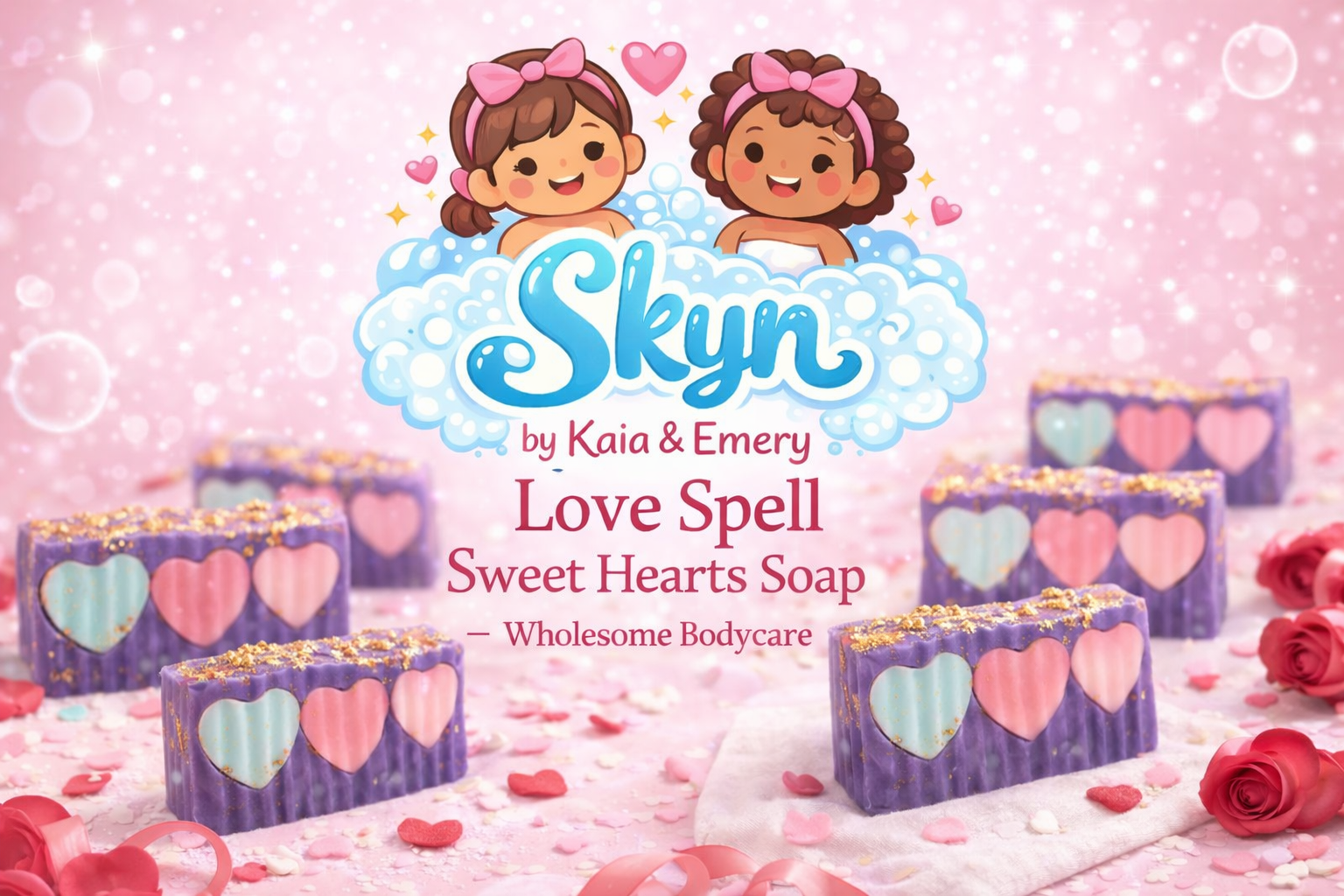 💕 Love Spell Sweet Hearts Soap